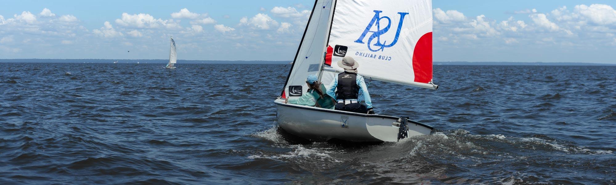 Sailing club on Mobile Bay